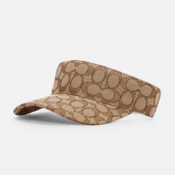 Coach Accessories - BRAND NEW SIGNATURE COACH VISOR